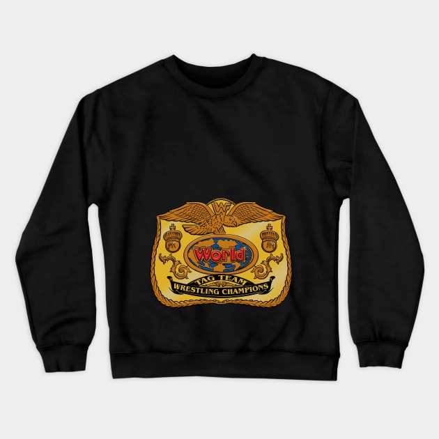 tag title lowered Crewneck Sweatshirt by jasonwulf